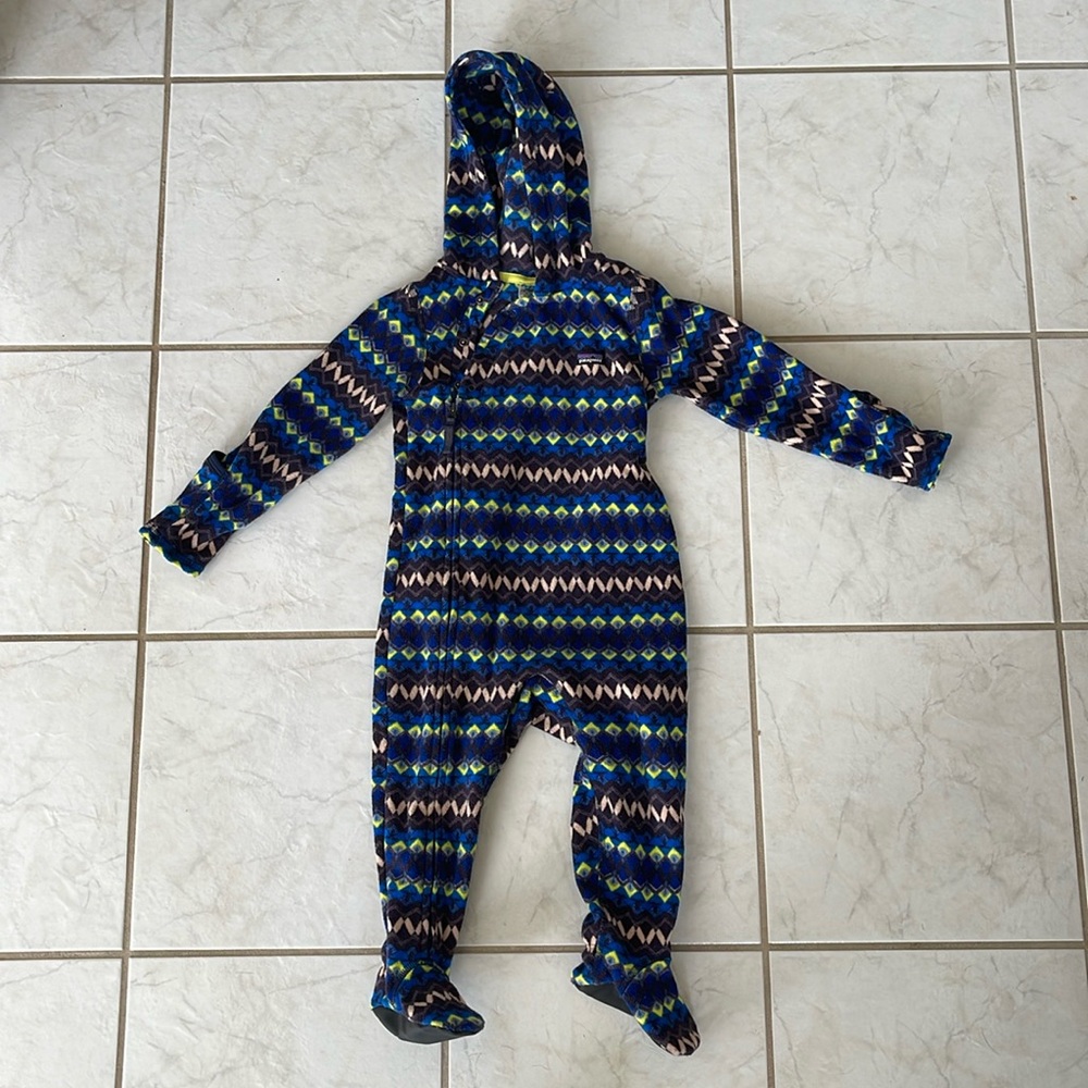 Patagonia Infant Toddler Micro D Fleece Bunting (18-24 months)
